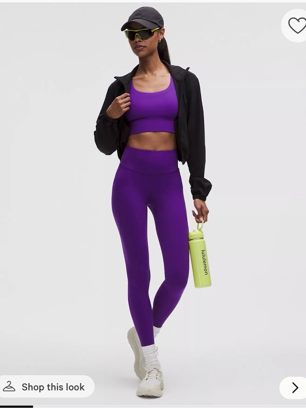 lululemon Vibrant Purple Leggings - 2